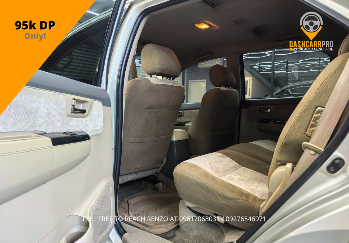 2012 Toyota Fortuner 4x2 MT