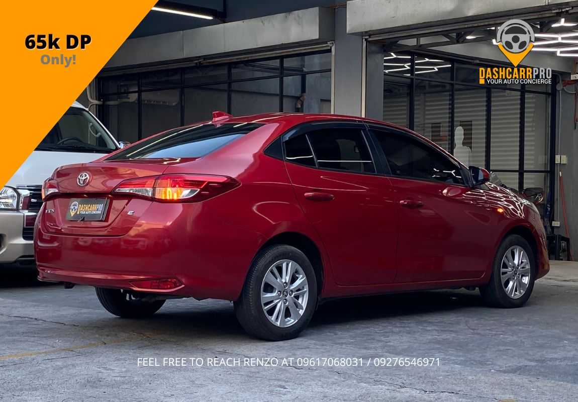2019 Toyota Vios 1.3 E Automatic