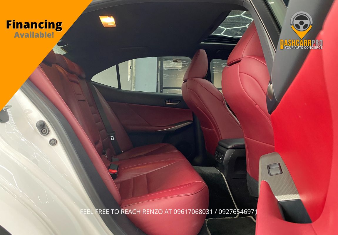 2017 Lexus IS 350 F Sport 3.5L Automatic