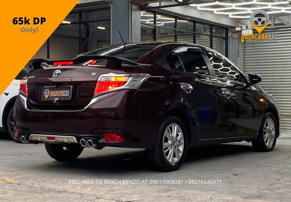 2018 Toyota Vios 1.3 E Automatic