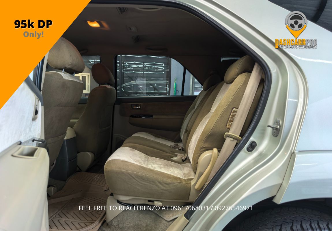 2012 Toyota Fortuner 4x2 MT