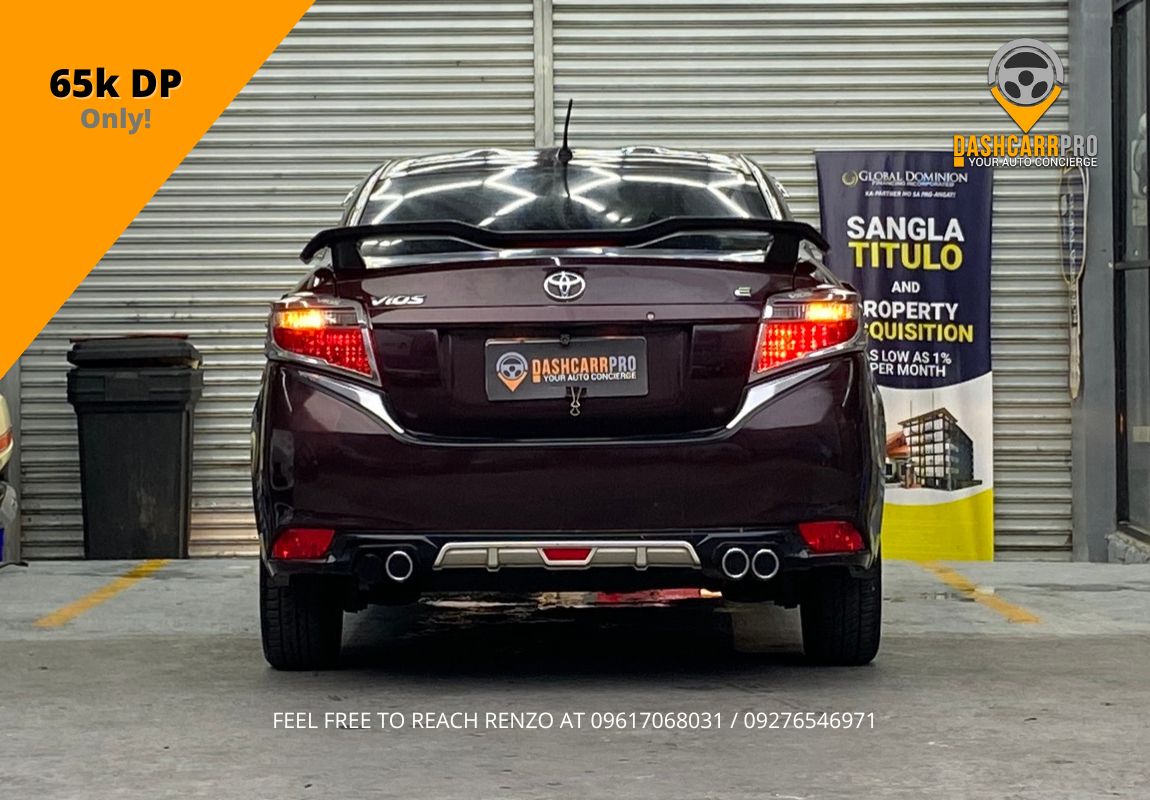 2018 Toyota Vios 1.3 E Automatic