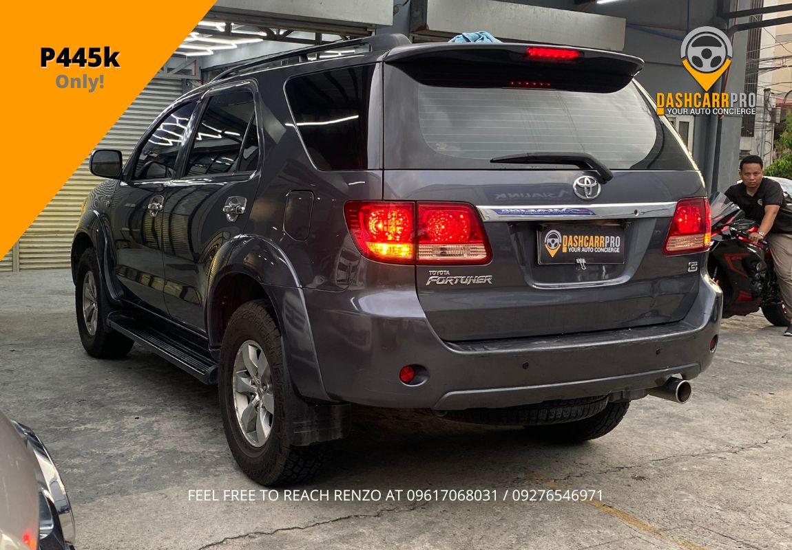 2007 Toyota Fortuner G 4x2 AT