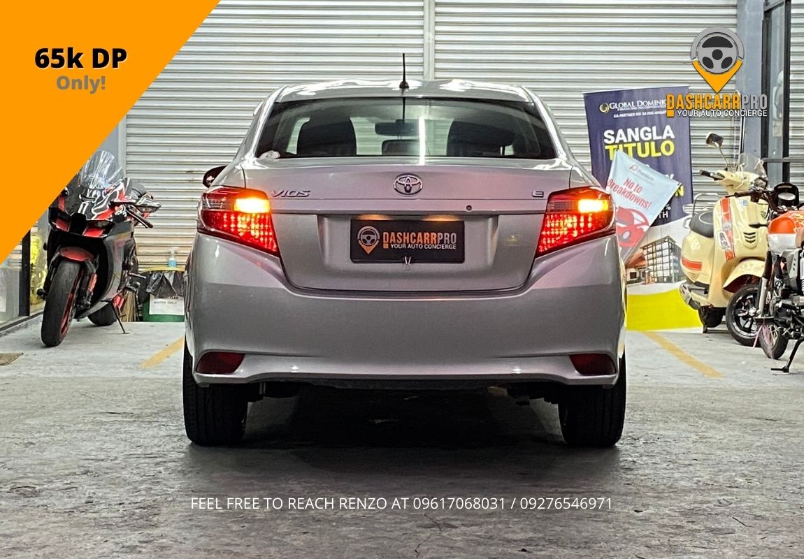 2017 Toyota Vios 1.3E Automatic