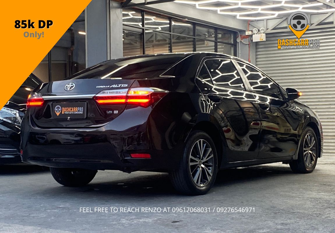 2017 Toyota Corolla Altis Automatic
