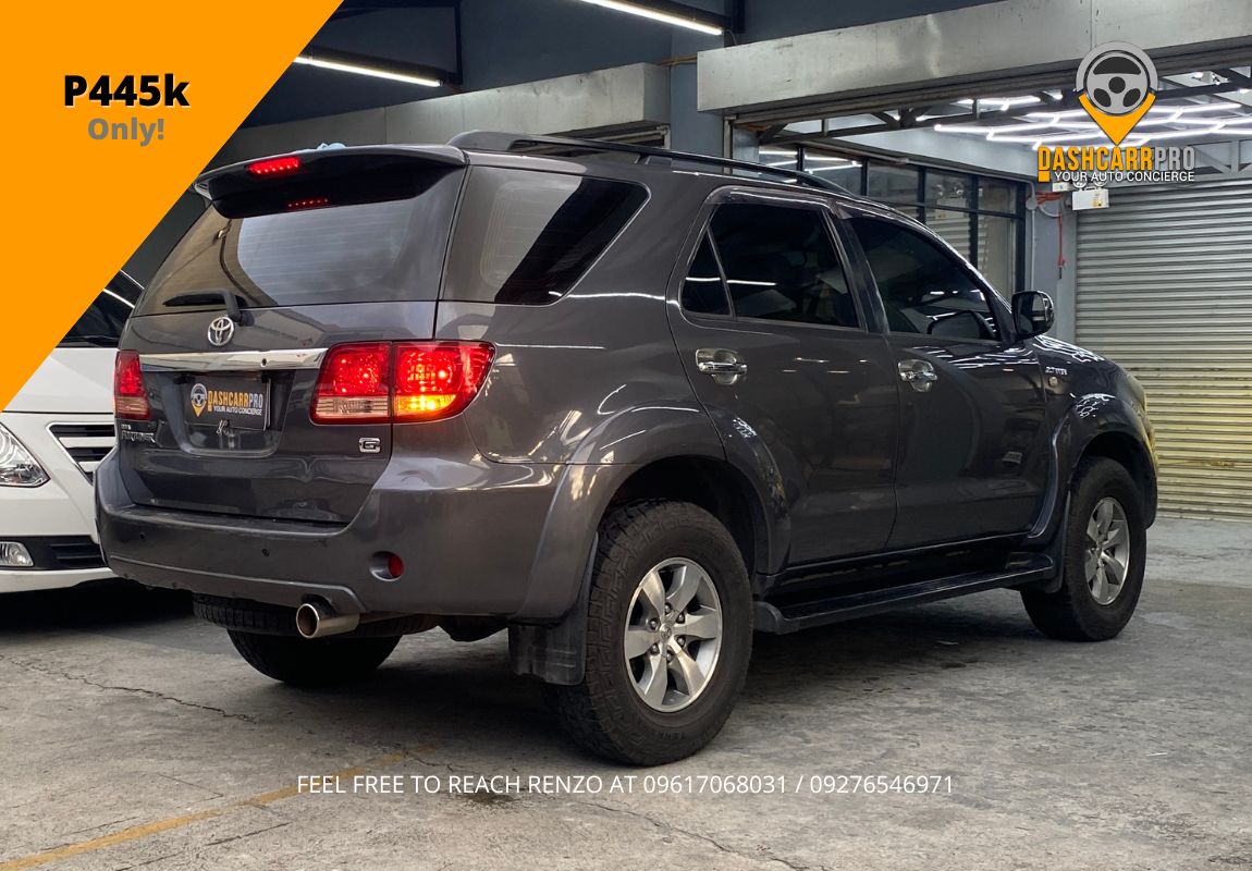 2007 Toyota Fortuner G 4x2 AT