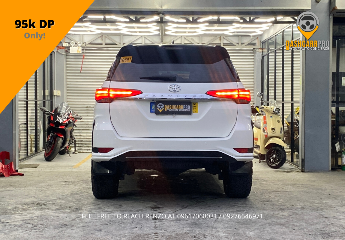 2020 Toyota Fortuner 4x2 G Automatic