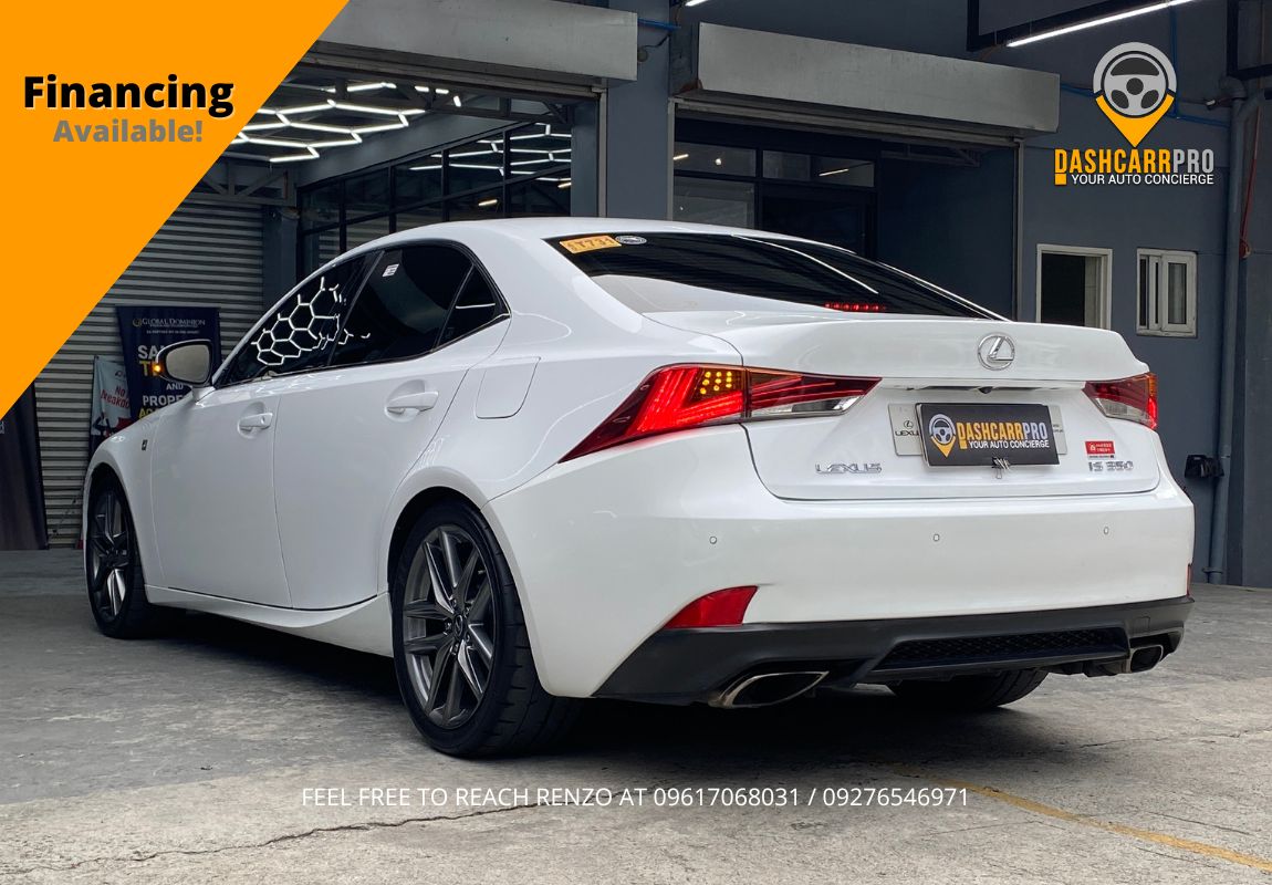 2017 Lexus IS 350 F Sport 3.5L Automatic