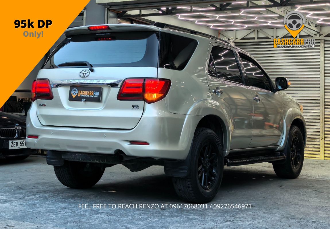 2012 Toyota Fortuner 4x2 MT