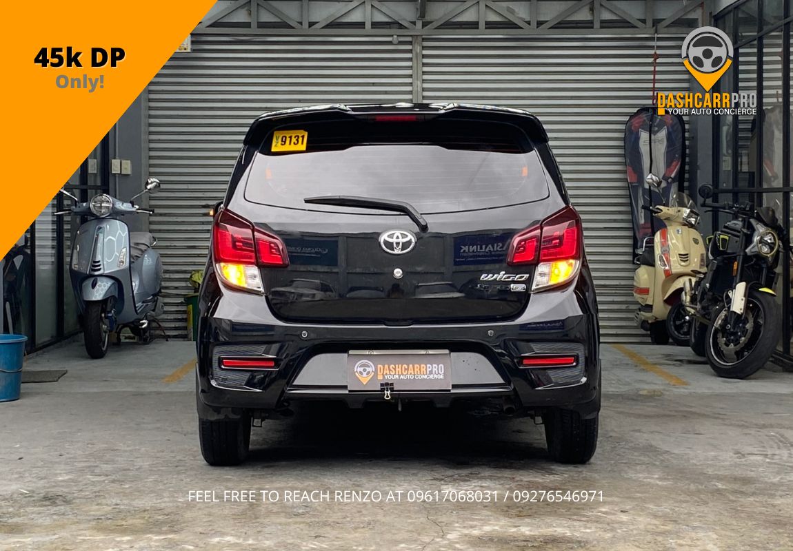 2017 Toyota Wigo 1.0G AT