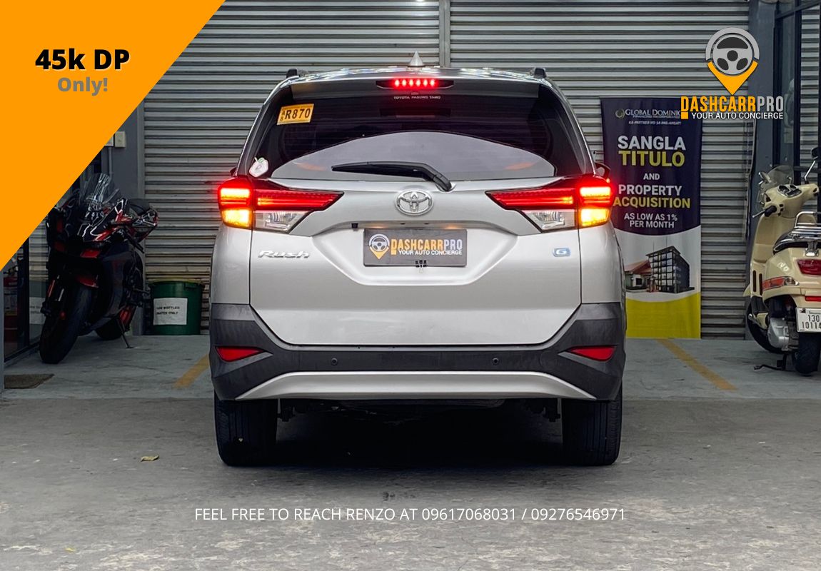 2019 Toyota Rush 1.5 G Automatic