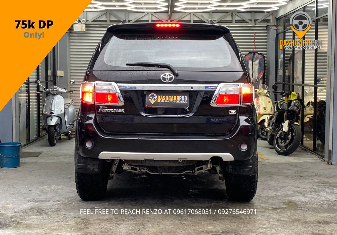 2010 Toyota Fortuner 4x2 Automatic