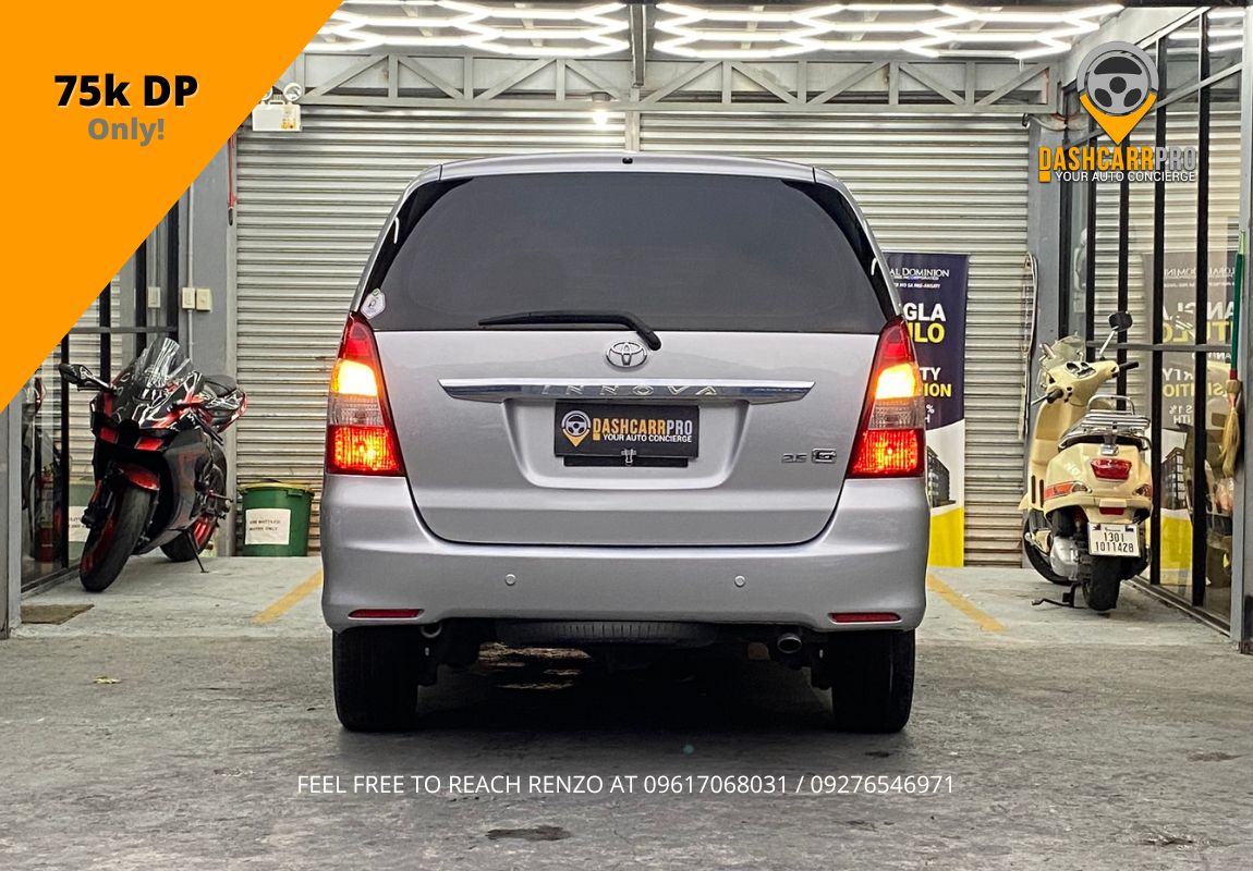 2012 Toyota Innova 2.5G Automatic