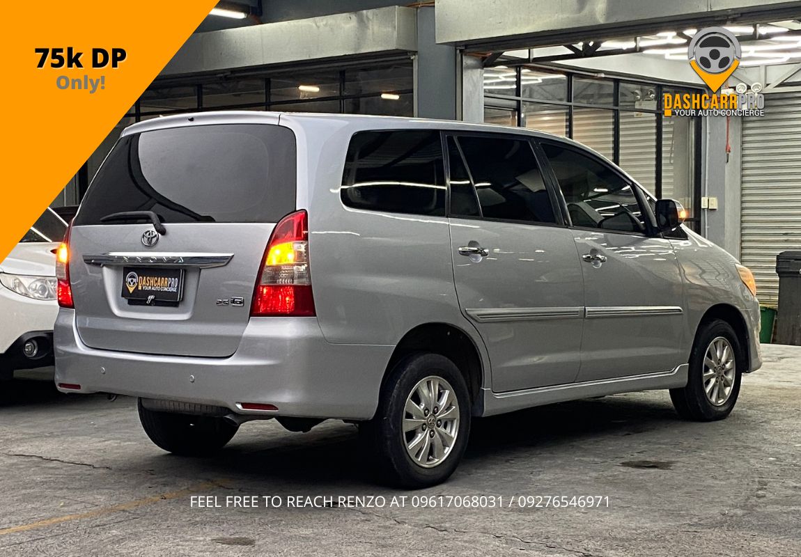 2012 Toyota Innova 2.5G Automatic