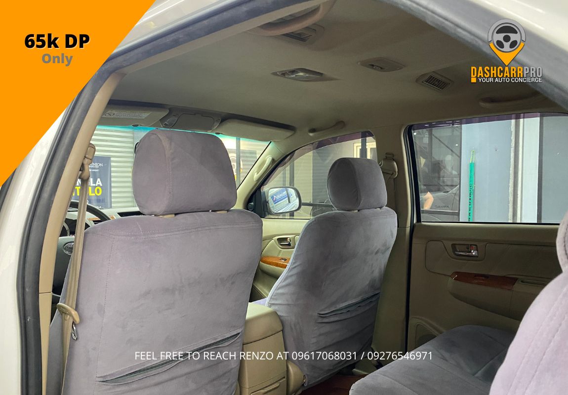 2010 Toyota Fortuner 4x2 Automatic