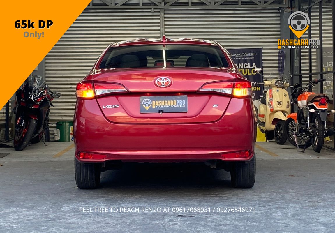 2019 Toyota Vios 1.3 E Automatic
