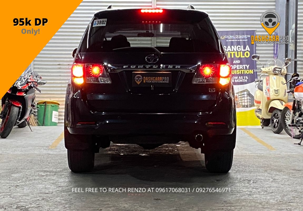 2012 Toyota Fortuner 4x2 Automatic