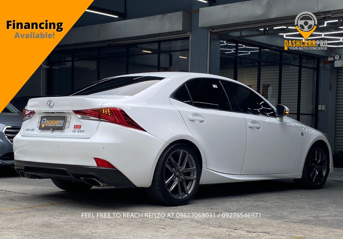 2017 Lexus IS 350 F Sport 3.5L Automatic