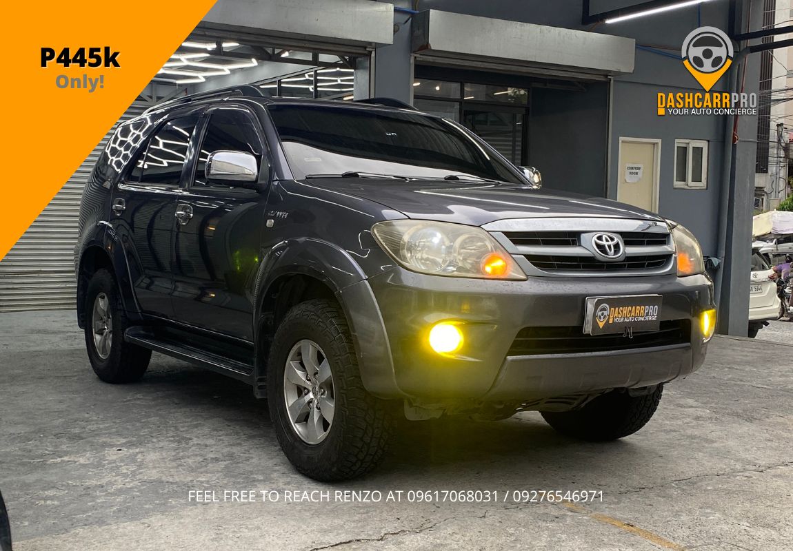 2007 Toyota Fortuner G 4x2 AT