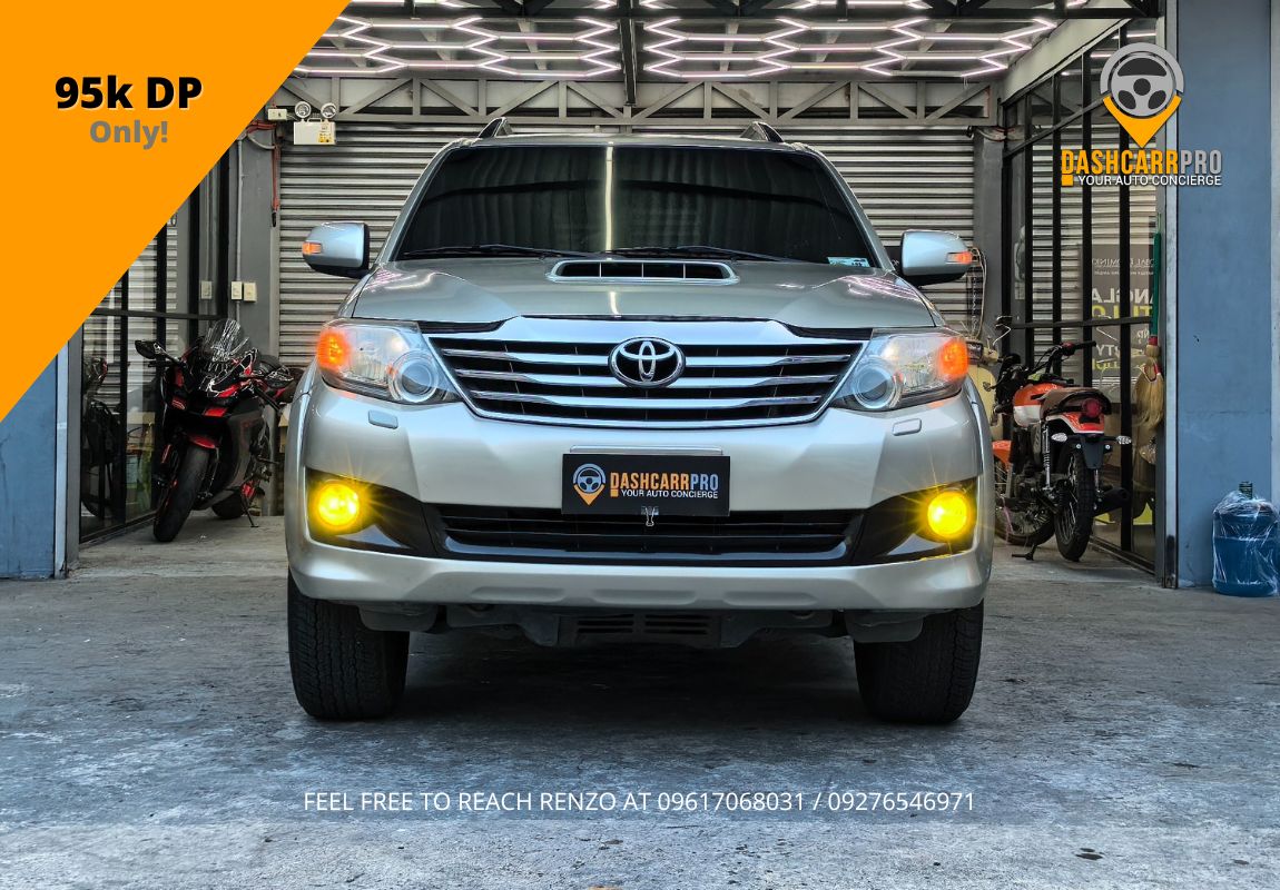 2012 Toyota Fortuner 4x2 MT