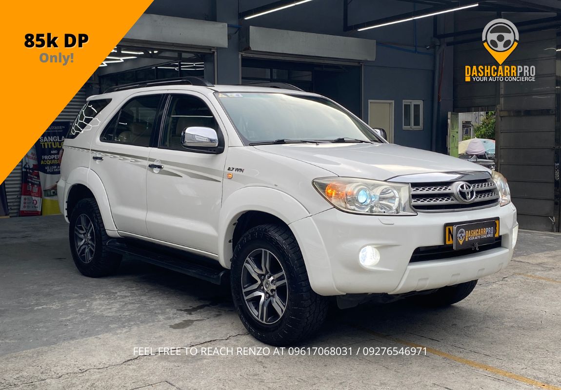 2010 Toyota Fortuner 4x2 Automatic