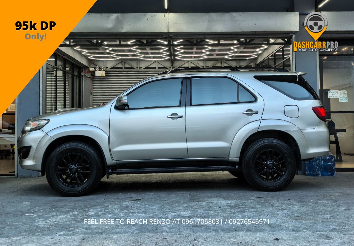 2012 Toyota Fortuner 4x2 MT