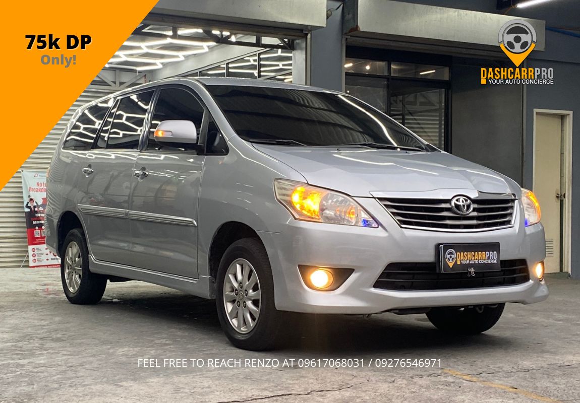 2012 Toyota Innova 2.5G Automatic
