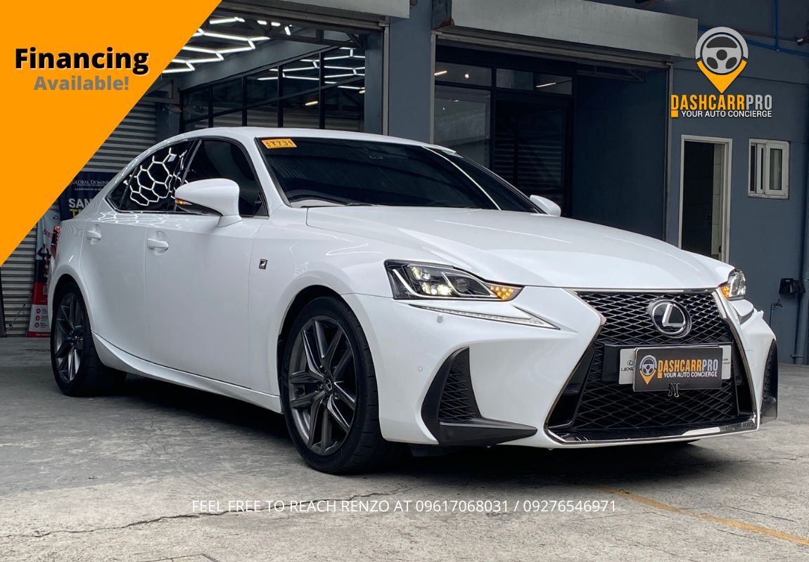 2017 Lexus IS 350 F Sport 3.5L Automatic