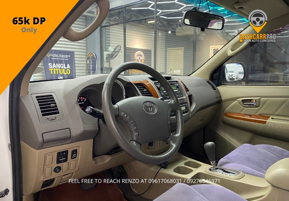 2010 Toyota Fortuner 4x2 Automatic