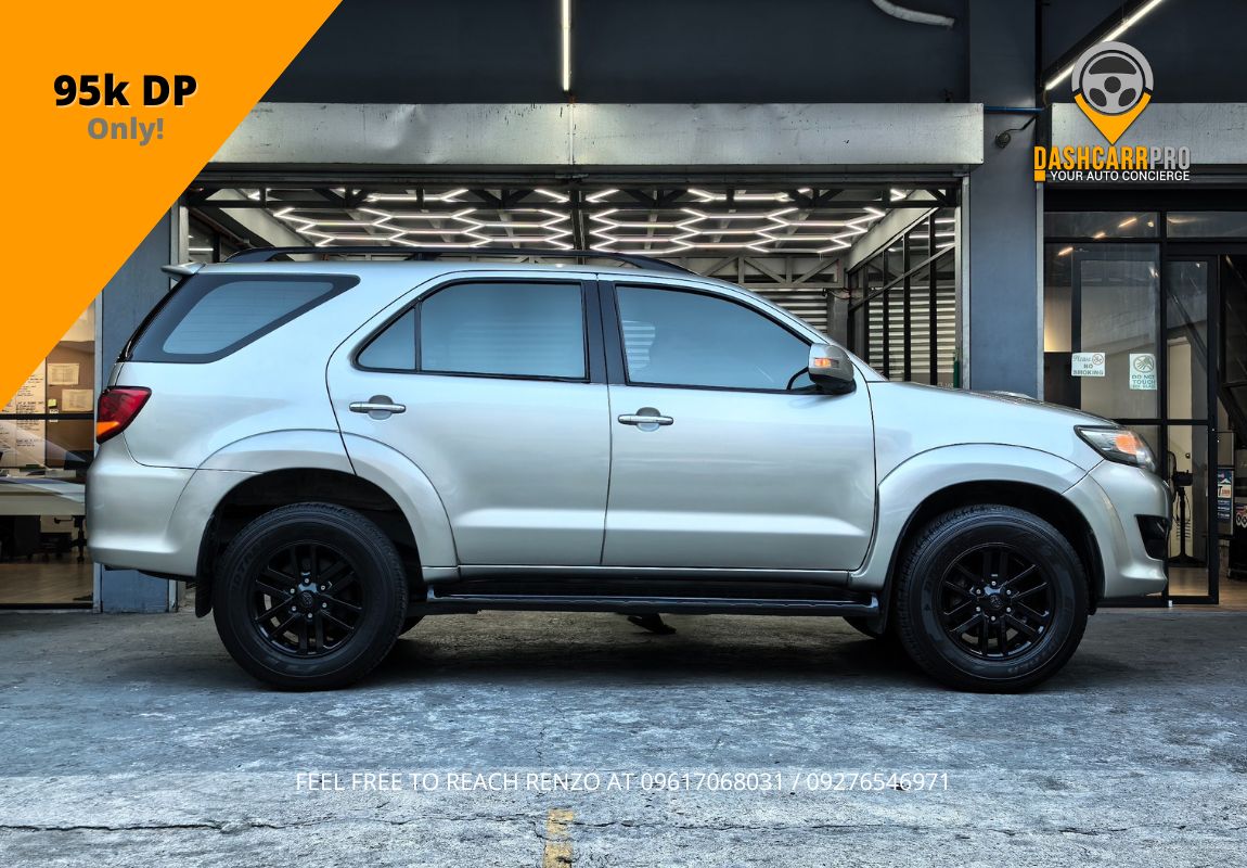 2012 Toyota Fortuner 4x2 MT