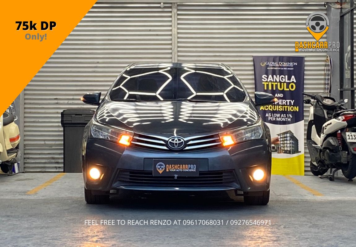 2017 Toyota Altis Automatic