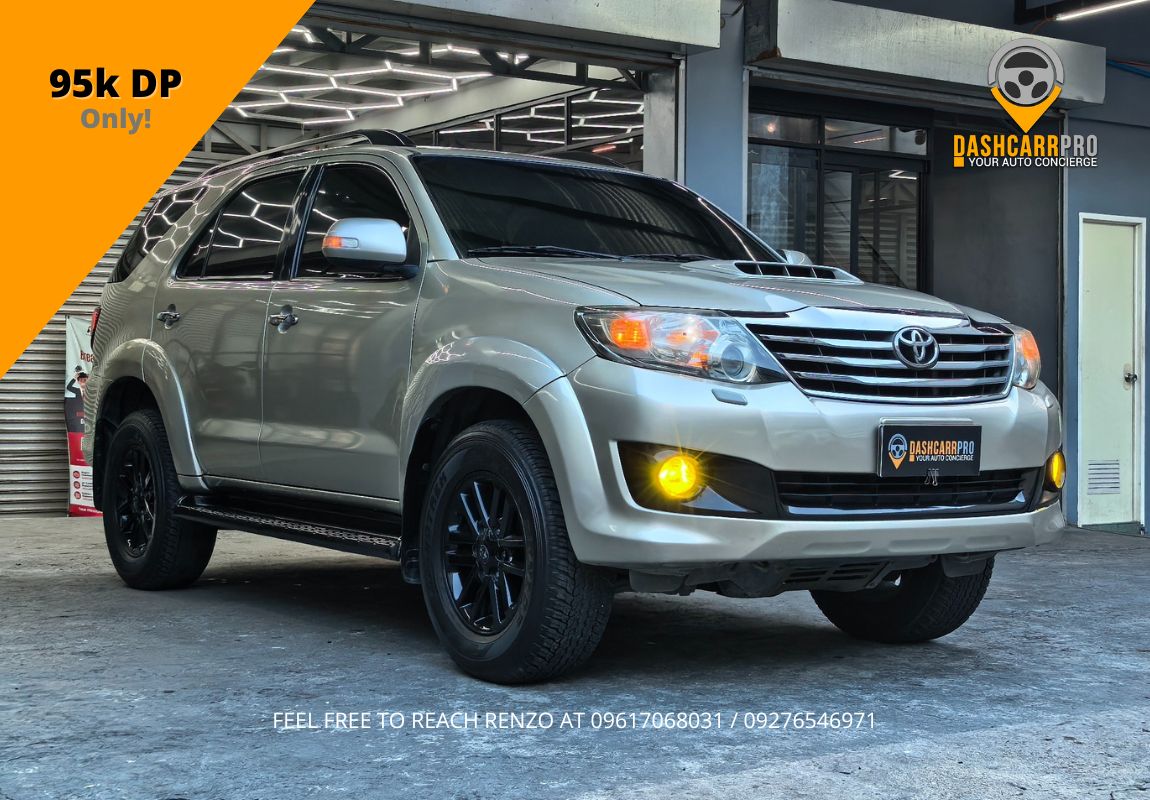 2012 Toyota Fortuner 4x2 MT