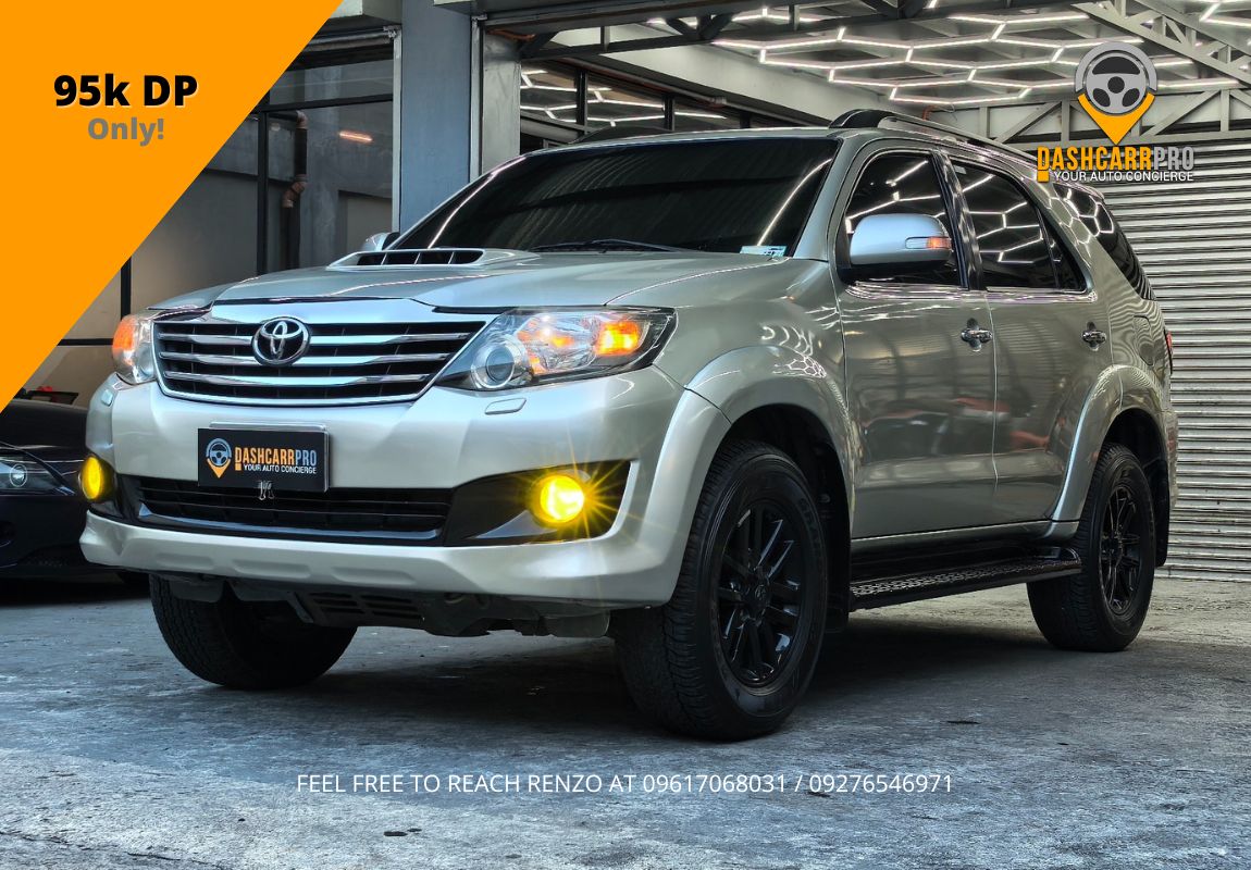 2012 Toyota Fortuner 4x2 MT