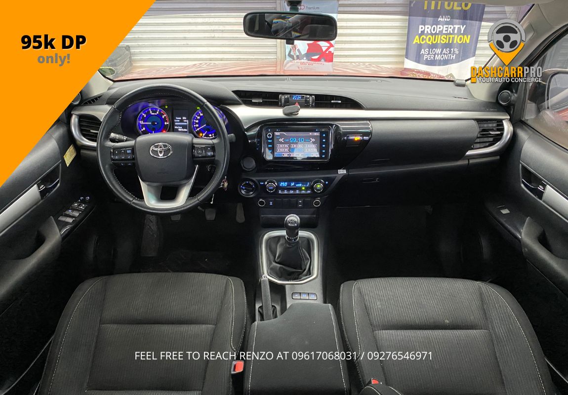 2019 Toyota Hilux G Manual