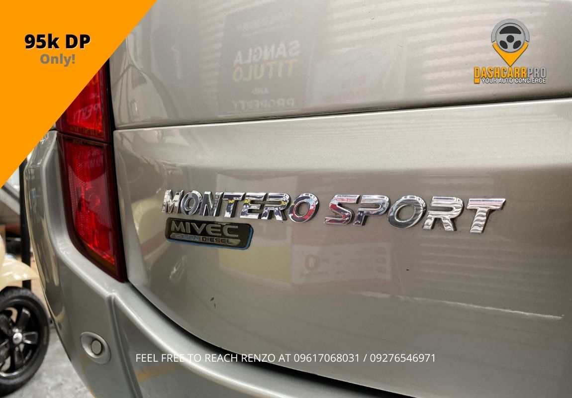 2018 Mitsubishi Montero Sport GLS AT