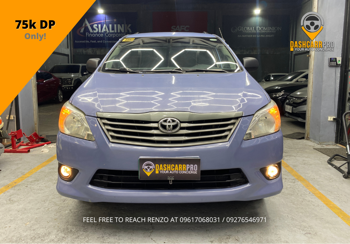 2013 Toyota Innova 2.5 E DLS