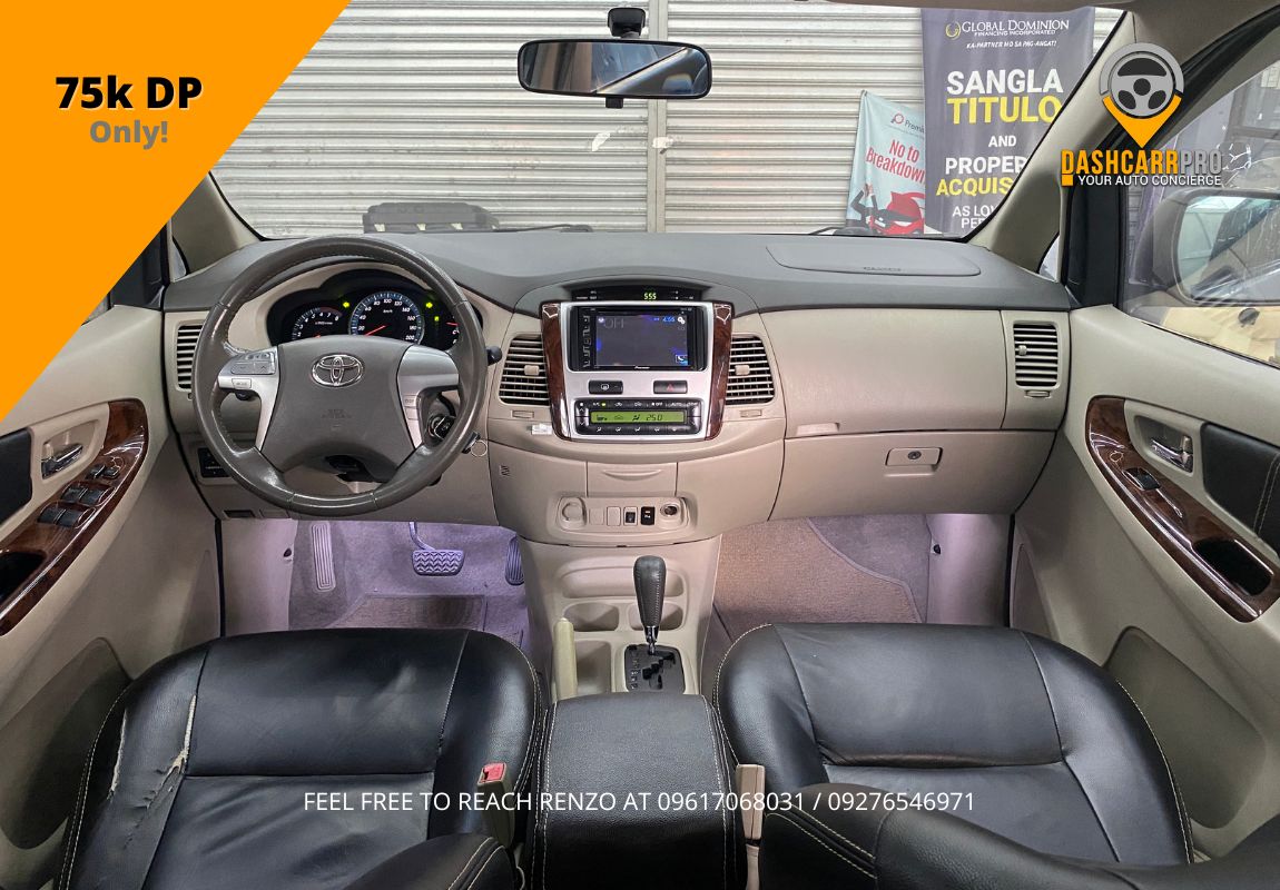 2012 Toyota Innova 2.0G Automatic