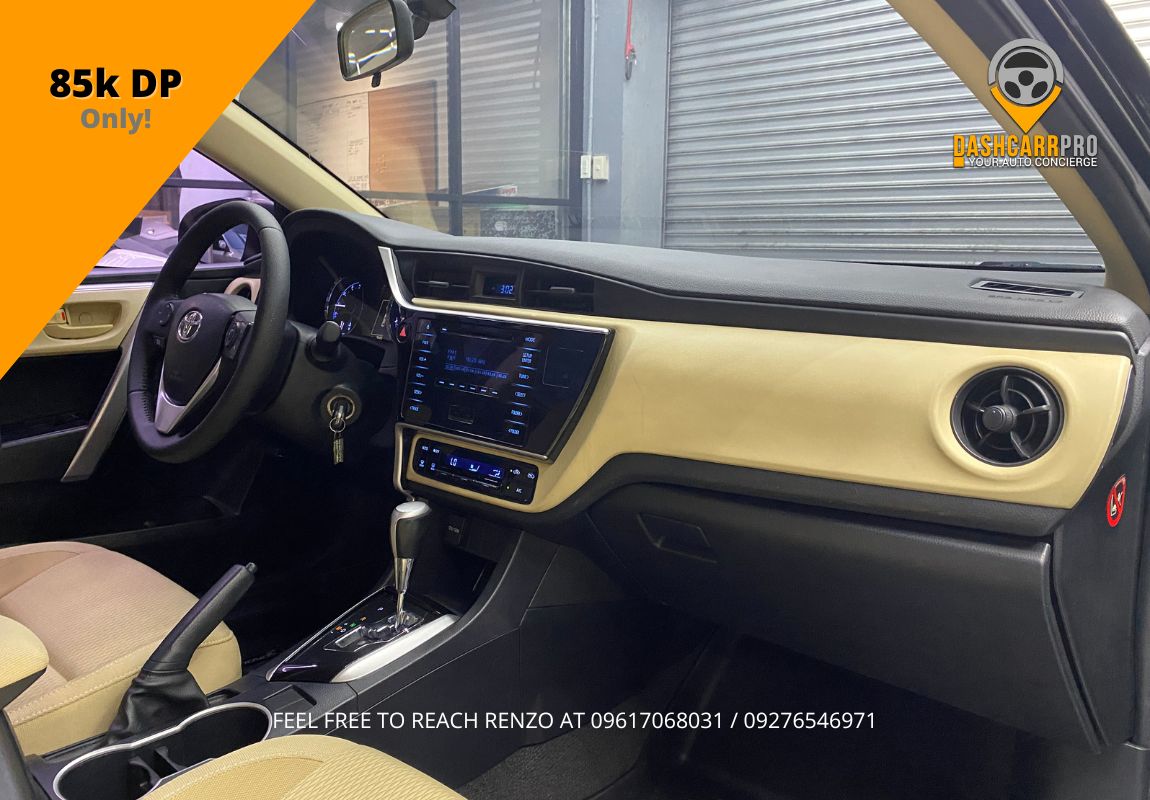 2017 Toyota Altis Automatic