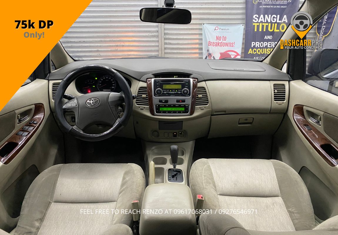 2012 Toyota Innova 2.5G Automatic