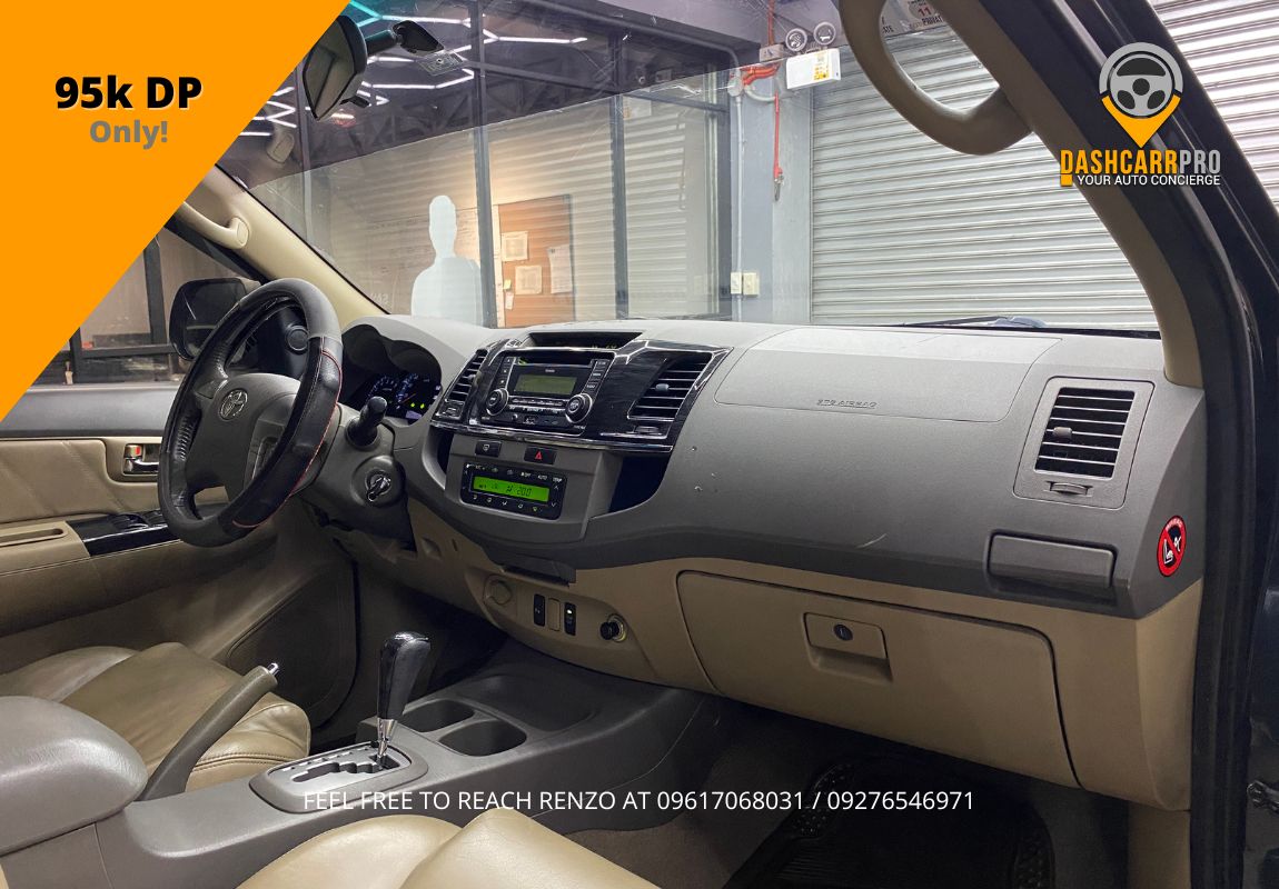 2012 Toyota Fortuner 4x2 Automatic