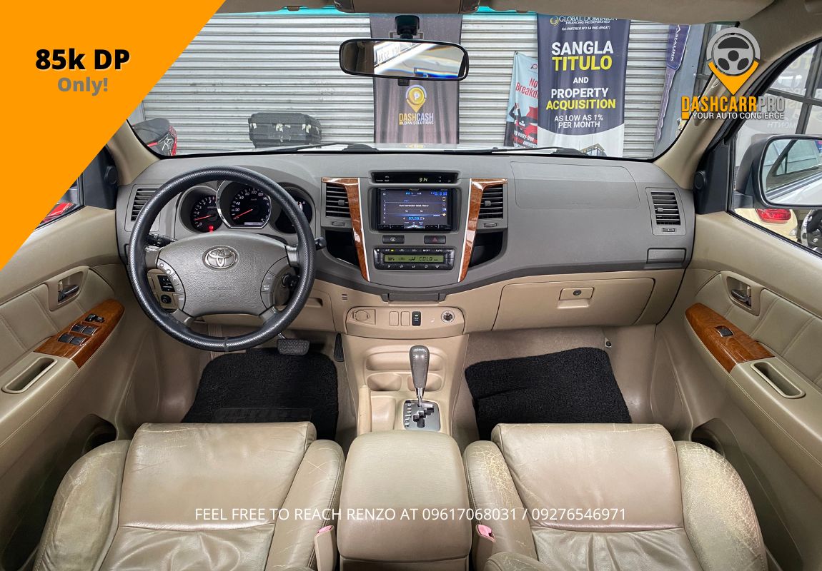 2010 Toyota Fortuner 4x2 Automatic