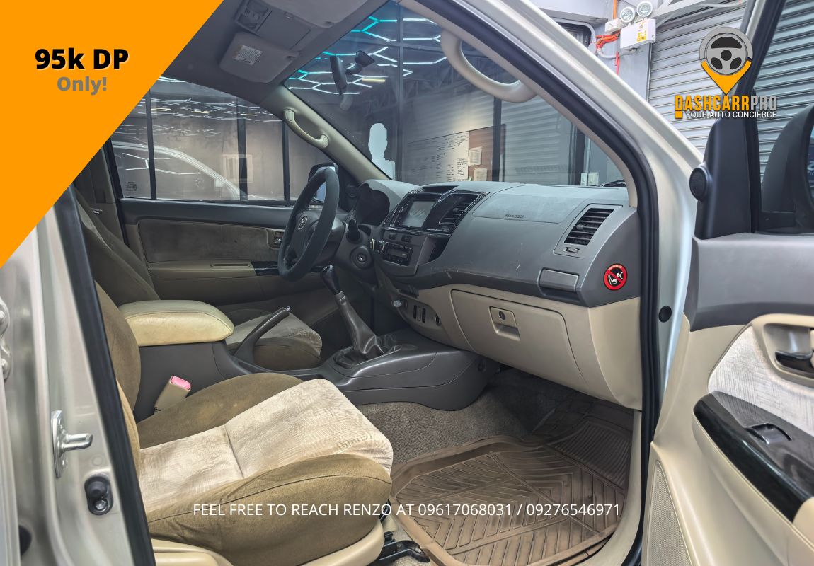 2012 Toyota Fortuner 4x2 MT