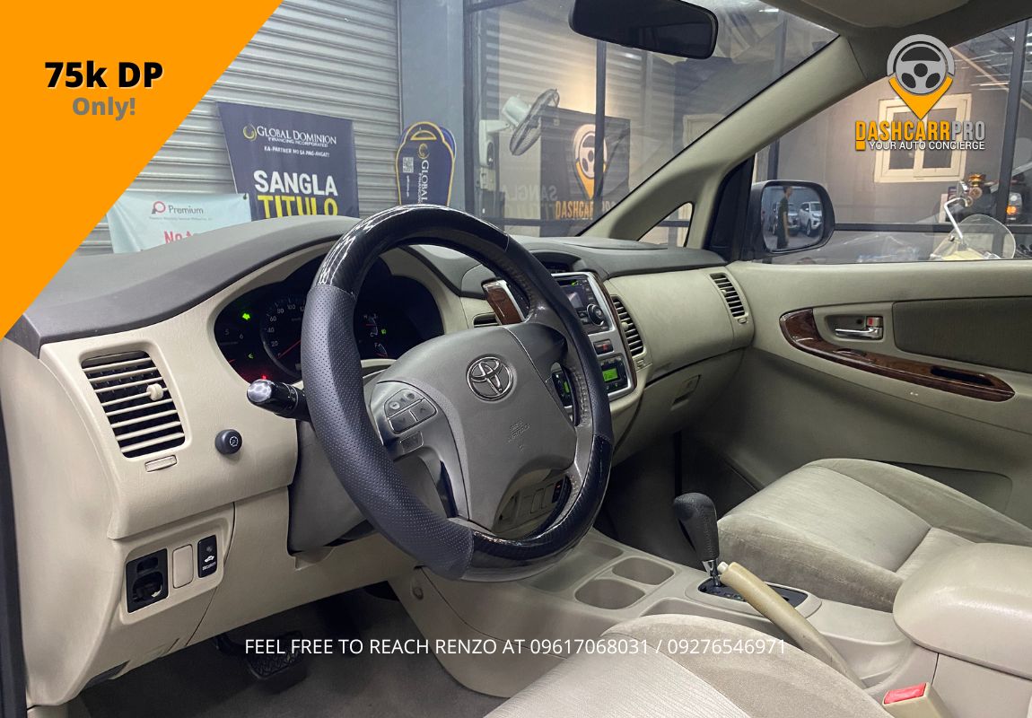 2012 Toyota Innova 2.5G Automatic