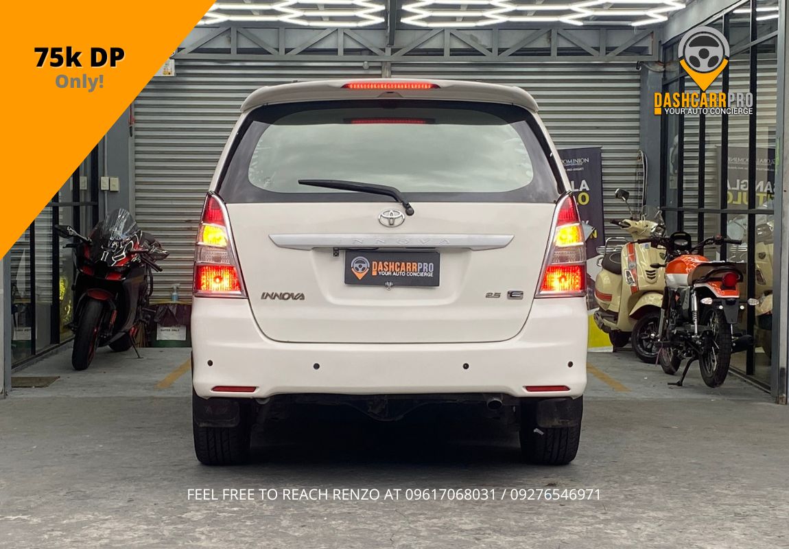 2013 Toyota Innova 2.5 E DLS