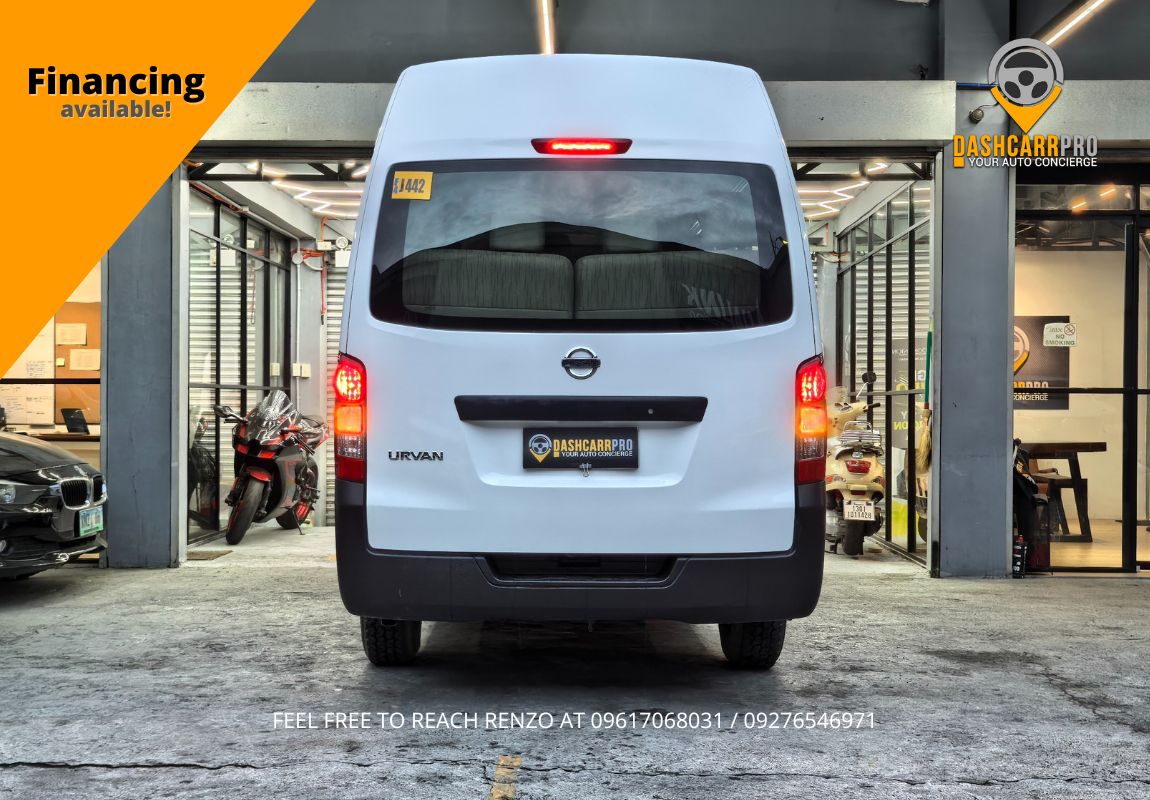 2021 Nissan Urvan NV350 High Roof 2.5 MT