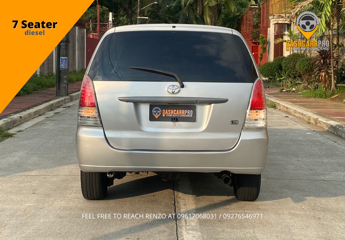 2006 Toyota Innova E MT