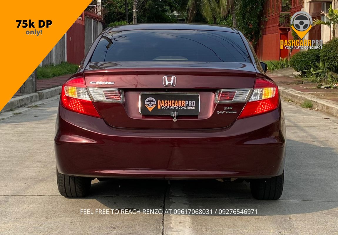 2012 Honda Civic 1.8 Automatic