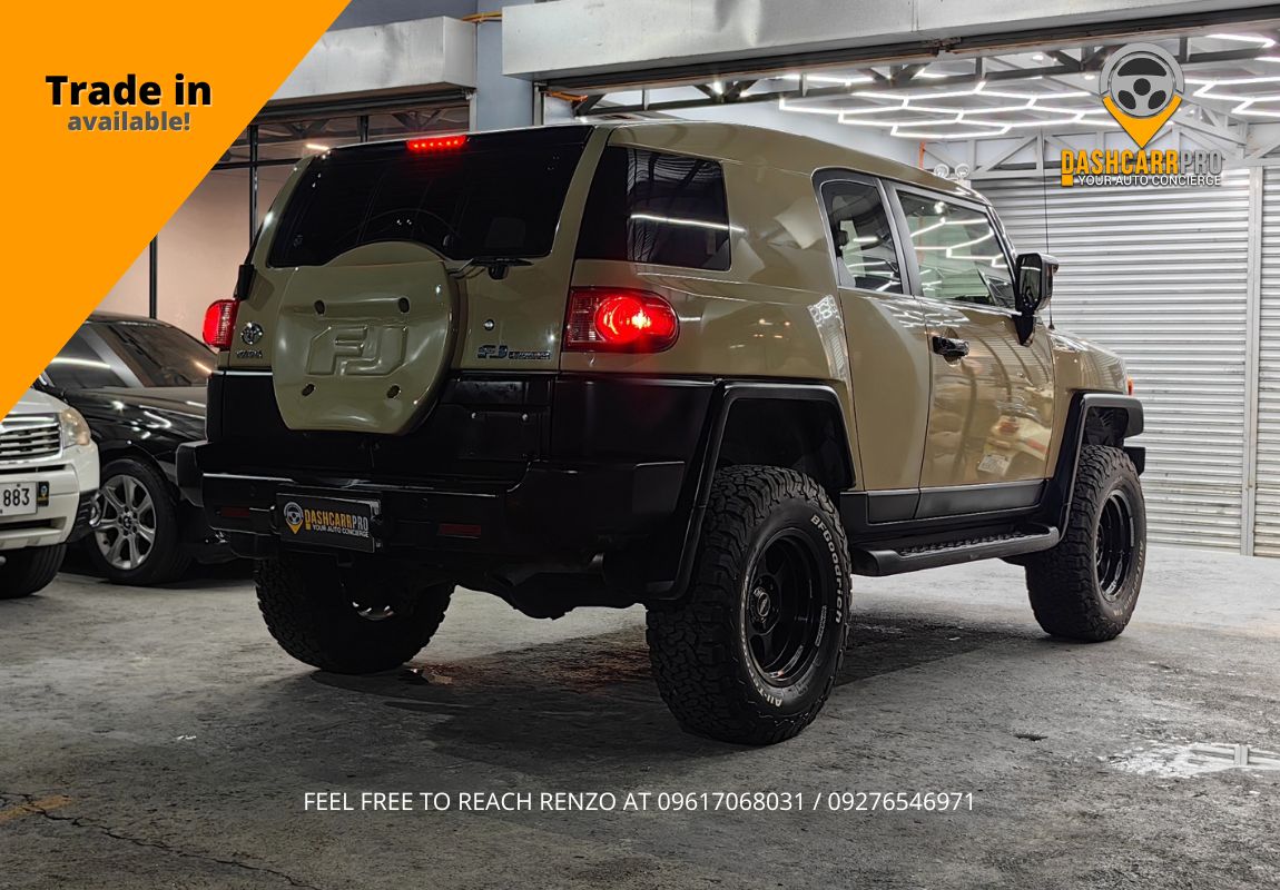 2016 Toyota FJ Cruiser 4.0 4x4 Automatic