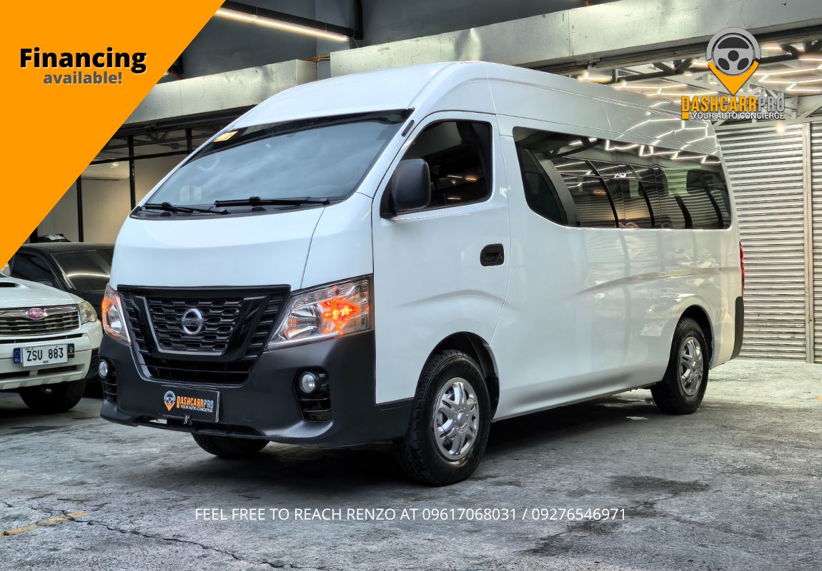 2021 Nissan Urvan NV350 High Roof MT – Dashcarr Pro