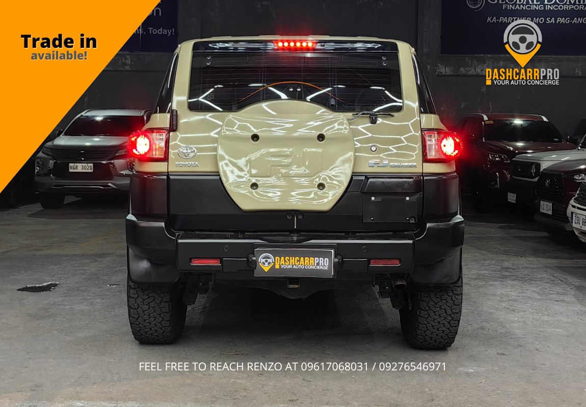 2016 Toyota FJ Cruiser 4.0 4x4 Automatic